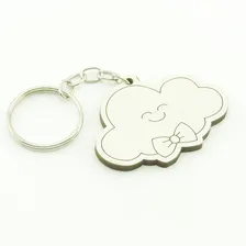 30 Chaveiros Personalizados Mdf - Chuva De Amor - Div-040b Foto  mini 1