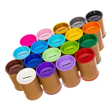 30 Cofrinhos Papelão 6x9,5cm Para Personalizar - Cor A Cor Por Mensagem Liso Foto mini 1