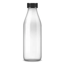 30 Garrafa Pet Plástica Tampa Com Lacre 1 Litro Descartavel Cor Transparente Foto mini 1