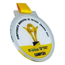30 Medalhas Personalizadas Futebol Aniversario Infantil Foto mini 4