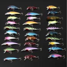 30 Mini Iscas Artificiais Bass Traíras Tilápias Tucunaré Cor Conforme As Fotos - Sku 012 Foto mini 4