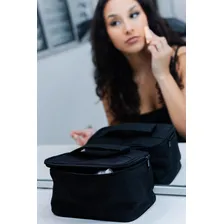 30 Necessaires Personalizada Masculina Feminina Viagem Preta Cor Preto Foto mini 3