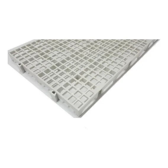30 Paletes Estrado Pallet Piso Plástico Branco 2,5x25 X50cm Foto 1