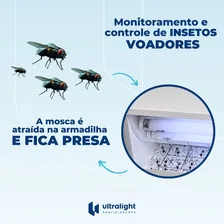 30 Pçs - Adesiva Refil 450x155mm Armadilha Pega Mata Mosca Ultralight Foto mini 3