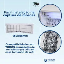 30 Pçs - Adesiva Refil 450x155mm Armadilha Pega Mata Mosca Ultralight Foto mini 2