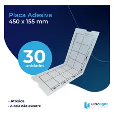 30 Pçs - Adesiva Refil 450x155mm Armadilha Pega Mata Mosca Ultralight Foto mini 1