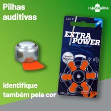 30 Pilhas Baterias Auditiva 13 Extra Power - 5 Cartelas Foto mini  3