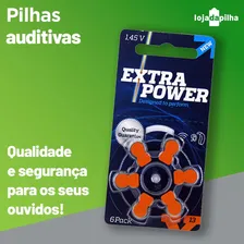 30 Pilhas Baterias Auditiva 13 Extra Power - 5 Cartelas Foto mini 4