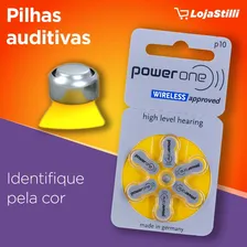 30 Pilhas Baterias P 10 Pr70 Aparelho Auditivo - Power One Foto mini 4