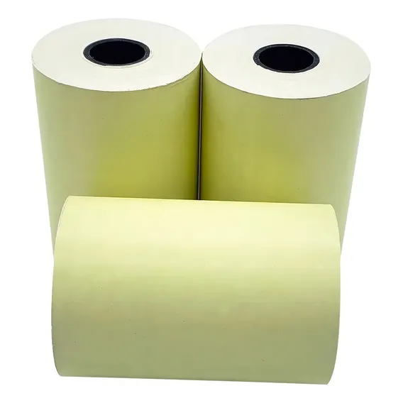 30 Rolos Bobina Térmica 57x30 P/ Impressora Térmica 57mm Cor Amarelo Foto 1