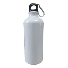 30 Squeeze Branco 600ml Mosquetão Para Sublimação Alumínio Foto  mini 1
