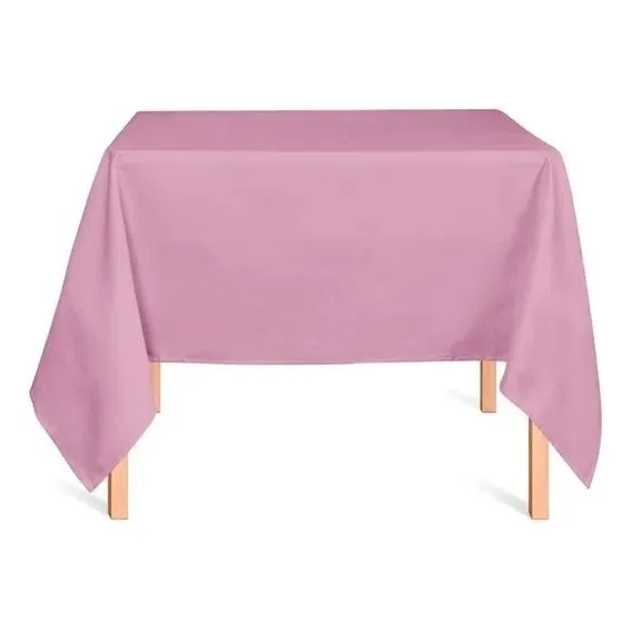 30 Toalhas De Mesa Quadrada 1,50x1,50 Oxford Festa Buffet Cor Toalha de mesa rose Foto 1