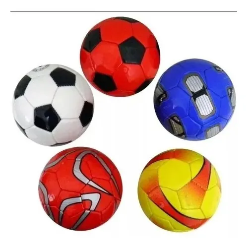 30 Un. Bola De Futebol De Campo Couro Sintético Tam 5 Foto 1