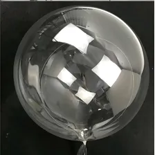 30 Unidades Balão Bubble 18 Polegadas 45cm Transparente Top Foto  mini 1