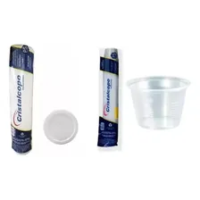 300 Potes 100ml + 300 Tampas DescartĂĄvel P/ Gelatina Molho Cor TranslĂșcido Foto mini 2