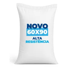 300 Sacos De Ráfia 60x90 Convencional Entulho Areia Cor Branco Foto mini 1