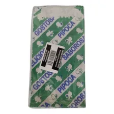 300 Saquinhos Pipoca Aniversário Pipoqueiro Servir Clientes Cor Verde 12 X 6,5 Cm Foto mini 1
