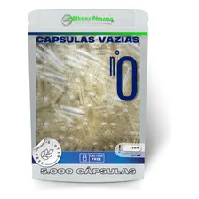 3.000 CĂĄpsulas Gelatina NÂș 0 (500mg) Transparente Cor Incolor Foto mini 1