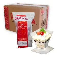 300un Pote Acrílico Mousse, Sobremesa Delivery 150ml C/tampa Foto  mini 1