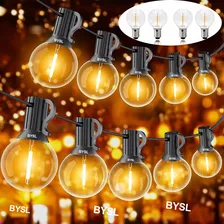 30m Varal De Luzes Festão Lâmpadas Inclusas Natal Decorativa Inquebrável Varal Luz De Corda Festao 50 Lampadas Foto  mini 1