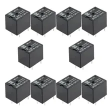 30pcs Rele 12v 20a Q78f Mini 5 Pinos Golden Foto mini 2