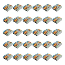 30x Conector Linear 222-425 5 Vias 32a/450v Emenda Rápida Foto  mini 1