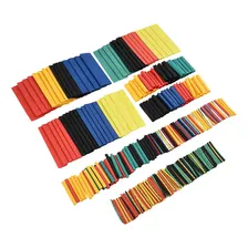 328pcs Tubo Espaguete Isolante Termo Retrátil Contrai Calor Foto mini 1