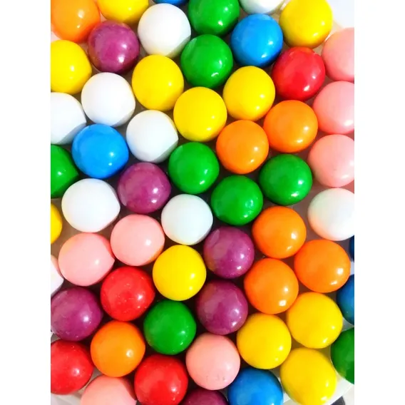350 Chicletes 26mm P/ Maquina Bolinha Pula Pula Cor Sortidas Foto 1
