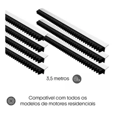 3,5mt Cremalheira Para Motor Portão Residencial Todas Marcas Cor Preto Foto mini 3