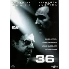 36 Ação Policial Suspense Dvd Original Novo Lacrado Dublado Dvd Filme Ação Policial Drama Suspense Foto mini 3