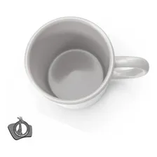 36 Caneca Branca Ceramica Live Sub Sublimação 325ml Cor Branco Foto mini 3