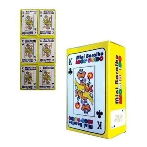 36 Mini Baralho Mico/ Lembrancinha Menina Menino Joguinho Foto 1