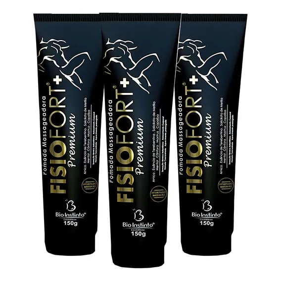 36 Pomada Massageadora Fisiofort Premium 150g Pronta Foto 1