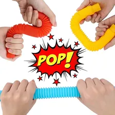 38 peças (por atacado) Pop Toys Fidget Tubes cor azul Foto mini 4