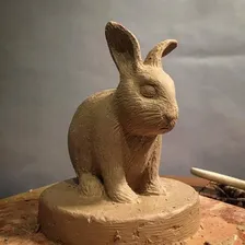 3kg Argila Natural Modelar Artesanato Escultura Escolar Vaso Cor Bege Foto mini 3