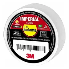 3M fita isolante 18mmx10m imperial branca Foto mini 1