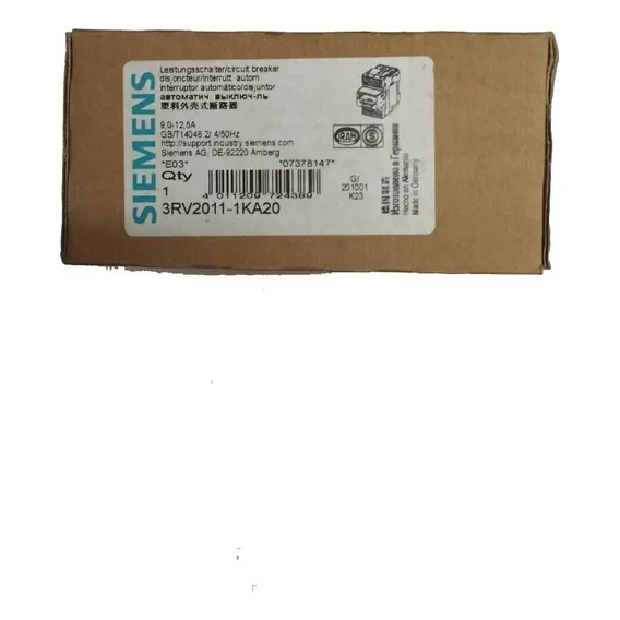 3rv2011-1ka20 - Disjuntor Motor Siemens Foto 1