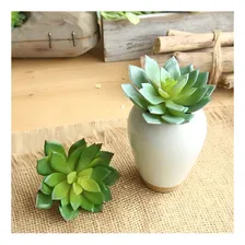 3un Planta Suculenta Artificial Decoração Vasinhos Arranjos Foto mini 4