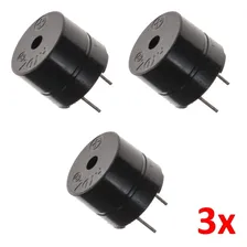 3x Buzzer Ativo 5v Sinal Beep Arduino Raspberry Som Foto mini 1