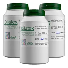 3x Dilatex Oxy Pump 120 Caps - Power Suplements Sabor Sem Sabor Foto  mini 1