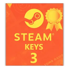 3x Jogos Ouro Random Steam- Random Keys Chaves Foto mini 1