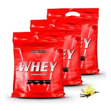 3x Nutri Whey 907g - Integral Medica - Contém Wey Isolado Sabor Baunilha Foto  mini 1