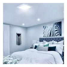 3x Painel Plafon Led 18w Quadrado Sobrepor 4000k Neutro Foto mini  3