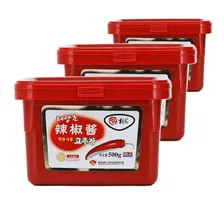 3x Pasta De Pimenta Gochujang Hot Korean Style 500g Foto mini 1