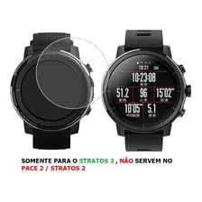 3x Pelicula Vidro Para Amazfit Stratos 3 Top Glass Foto mini 2