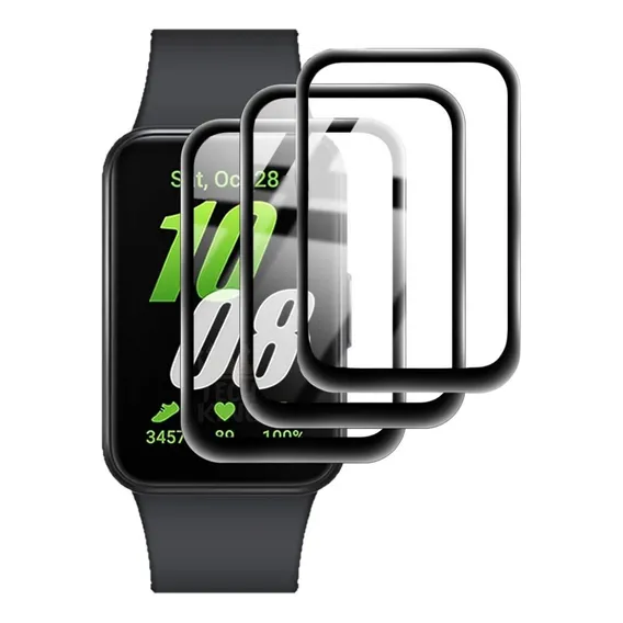 3x Películas Protetoras Para Samsung Fit 3 - Silicone 3d Foto 1