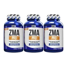 3x Pré Hormonal Testosterona Zma Pro C/ Cromo 90cap - Profit Sabor Sem Sabor Foto  mini 1
