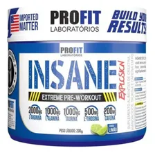 3x Pré-treino Insane Explosion 200g - Profit Sabor Limão Foto mini 2