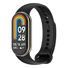 3x Pulseira Silicone Para Smartband Mi Band 9 Miband 9 Cor Preto / Rosa Areias / Branco Largura Da Pulseira 15 Cm Foto mini  3