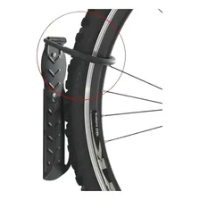 3x Suporte Parede Bike Vertical Gancho Pendurar P/ Bicicleta Cor Preto Foto mini 4